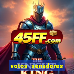 votos senadores impeachment alexandre de moraes